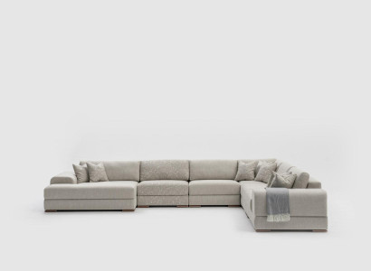 Corner sofa U-shape Living room Couch Sofa Design Modern Furniture 150x425x320